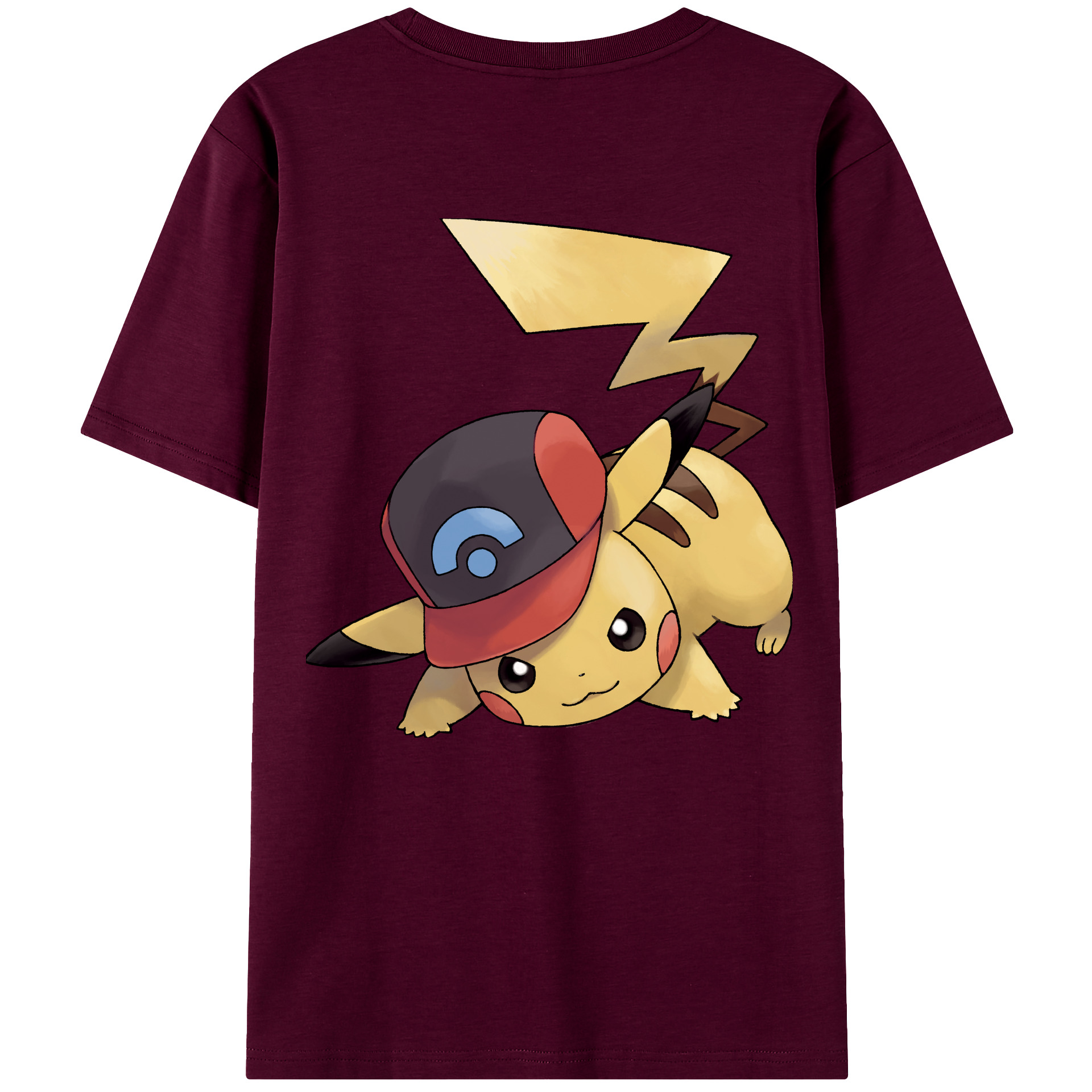 （画像用） ポケットモンスター Pokémon レディース半袖Tシャツ(バックプリント)
